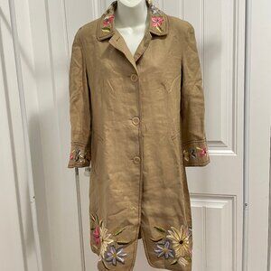 DKNY vintage embroidery jacket